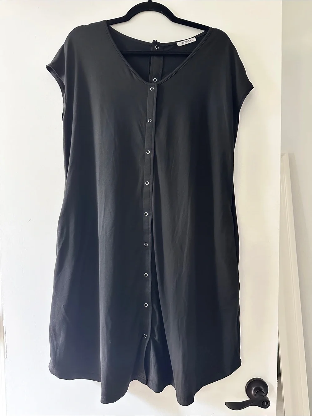 Ekouaer Labor/Delivery/Hospital Gown Nursing Nightgown Maternity Sleepwear